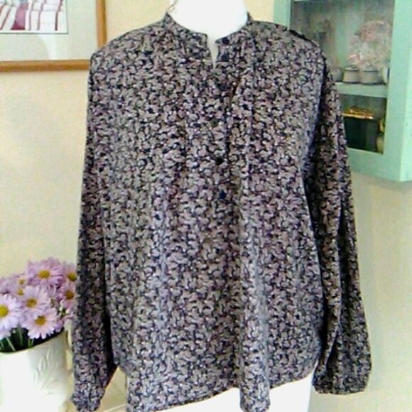 Universal Thread Cotton Blend Blouse - Picture 1 of 9